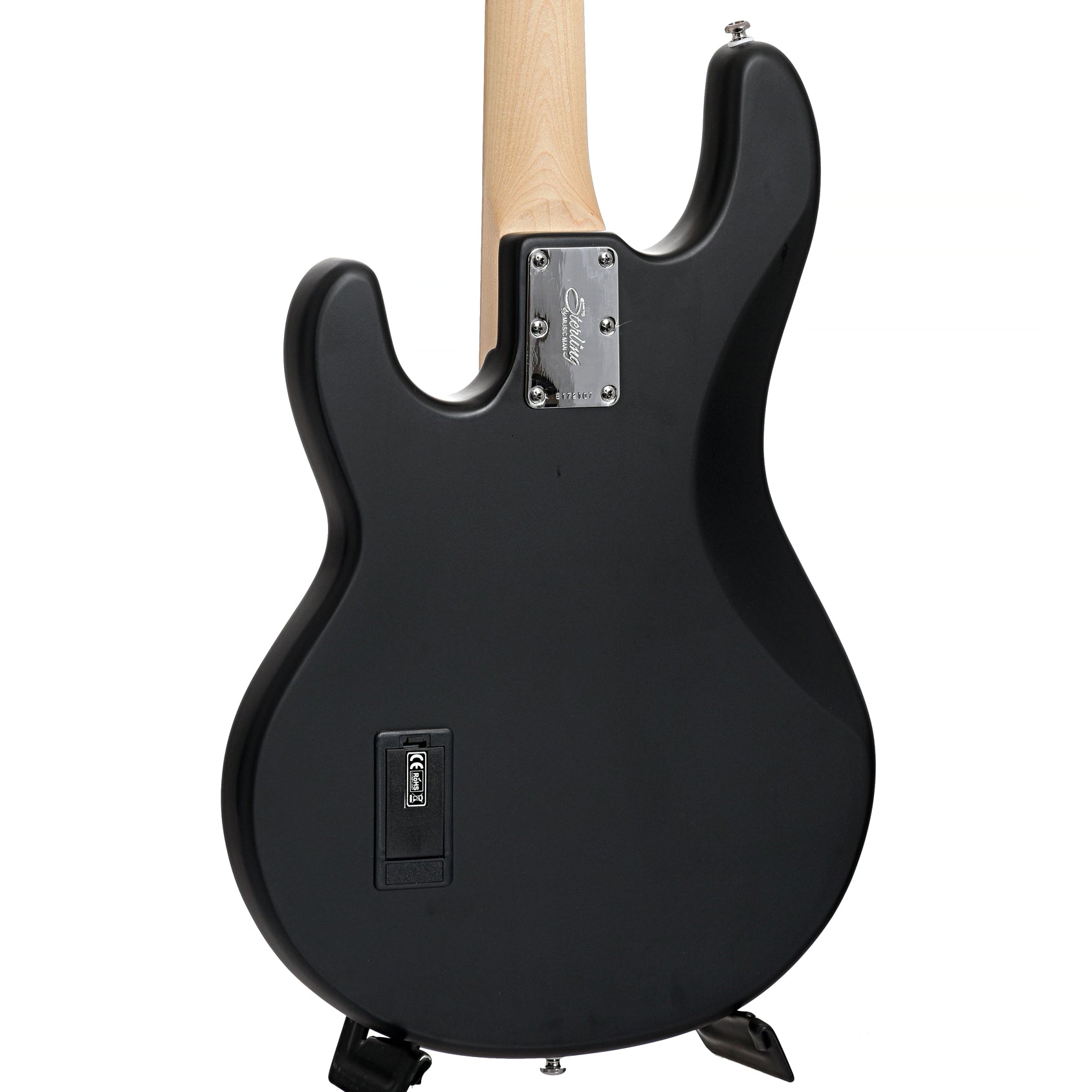 Image 10 of Sterling by Music Man StingRay 4 Bass, Vintage Sunburst Satin Finish - SKU# RAY4-VSBS : Product Type Solid Body Bass Guitars : Elderly Instruments
