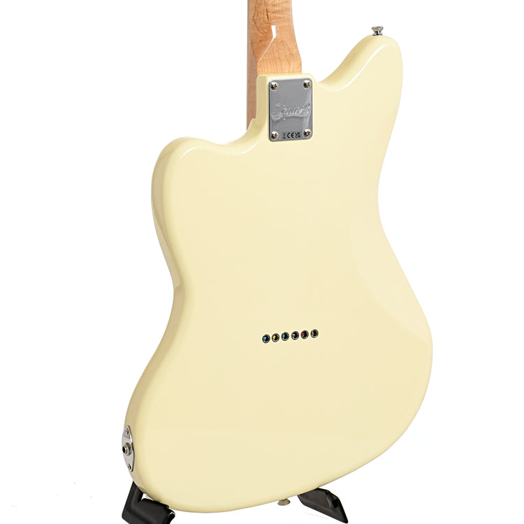 back and side of Squier Paranormal Offset Telecaster, Olympic White