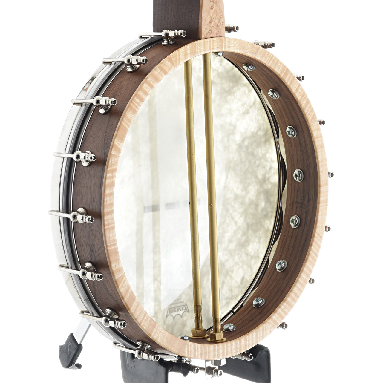 Image 9 of Pattison 12" Whyte Laydie Banjo, Walnut - SKU# PWL3 : Product Type Open Back Banjos : Elderly Instruments