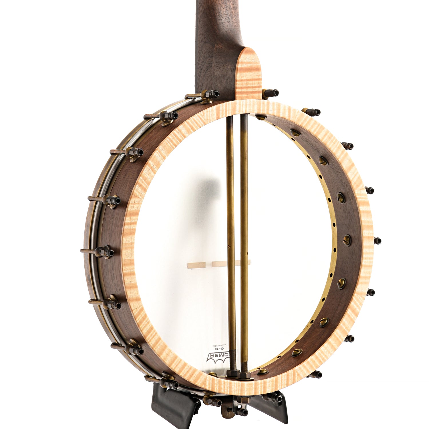 Image 10 of Pattison 12" Tubaphone Banjo, Walnut - SKU# PTU1 : Product Type Open Back Banjos : Elderly Instruments