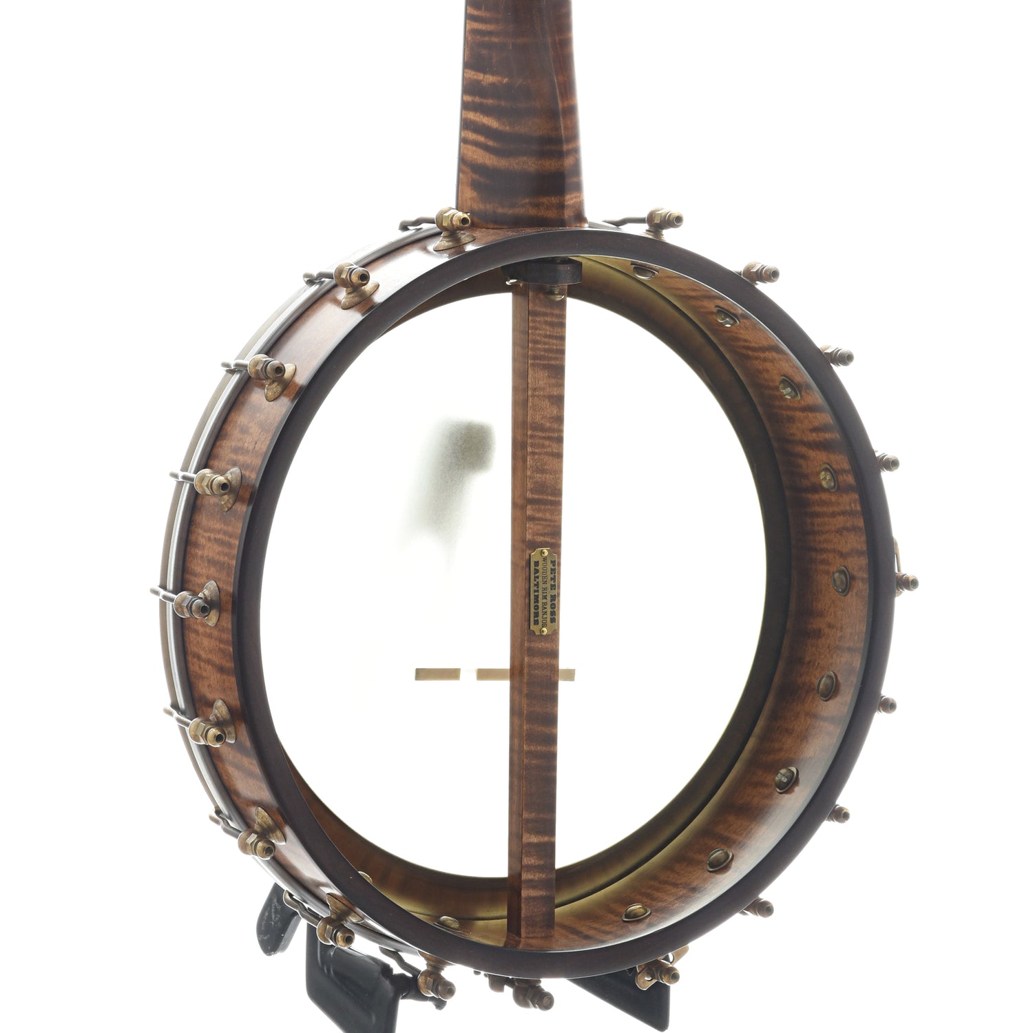 Back and Side of Pete Ross Dobson Banjo