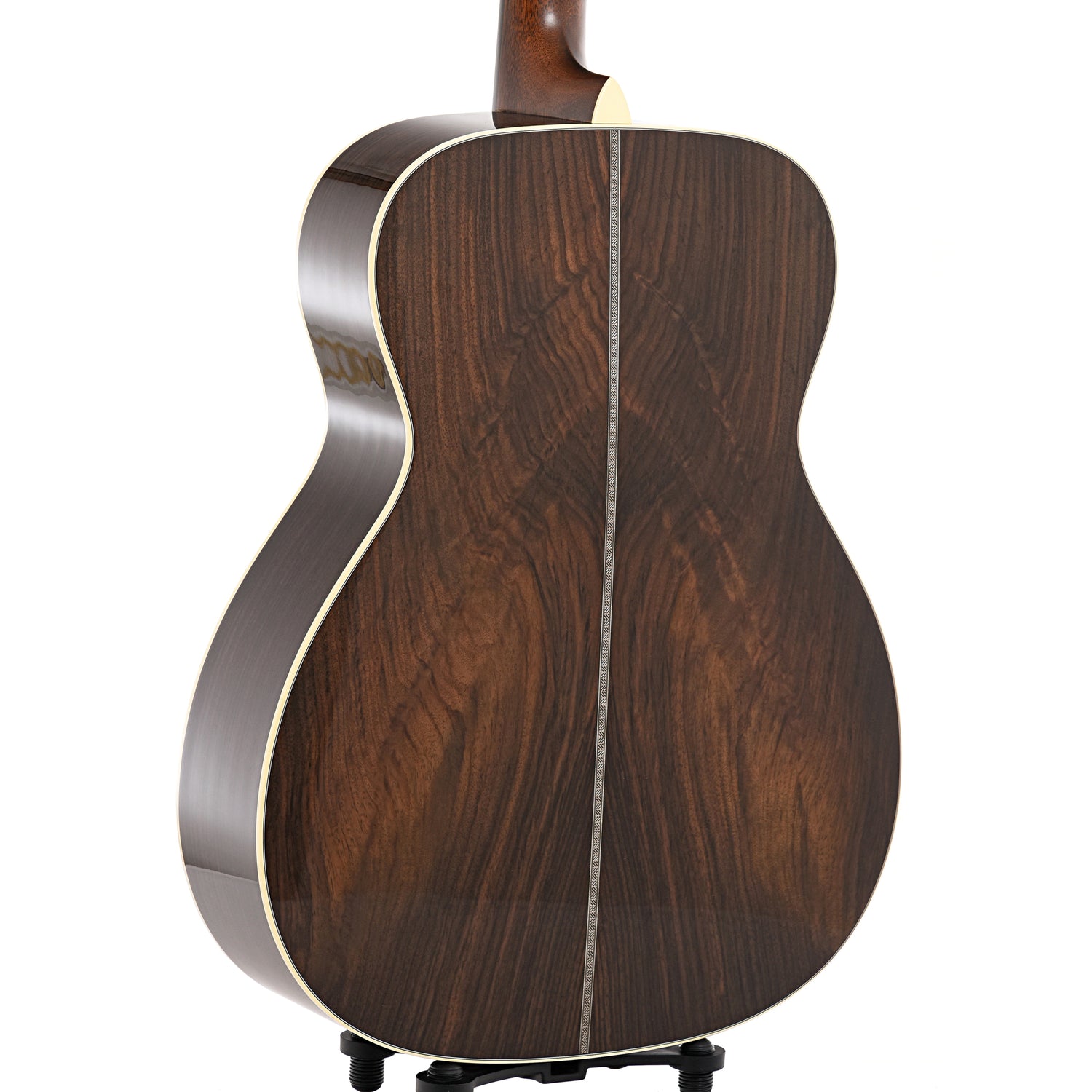 Back and side of Martin Custom Herringbone 28-Style M-Size,Wild Grain Indian Rosewood