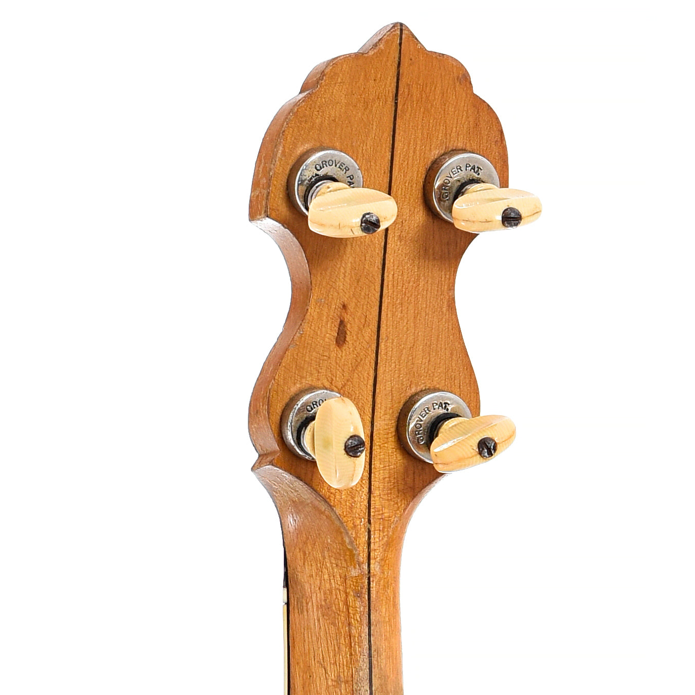 Back headstock of Vega Little Wonder Tenor Banjo