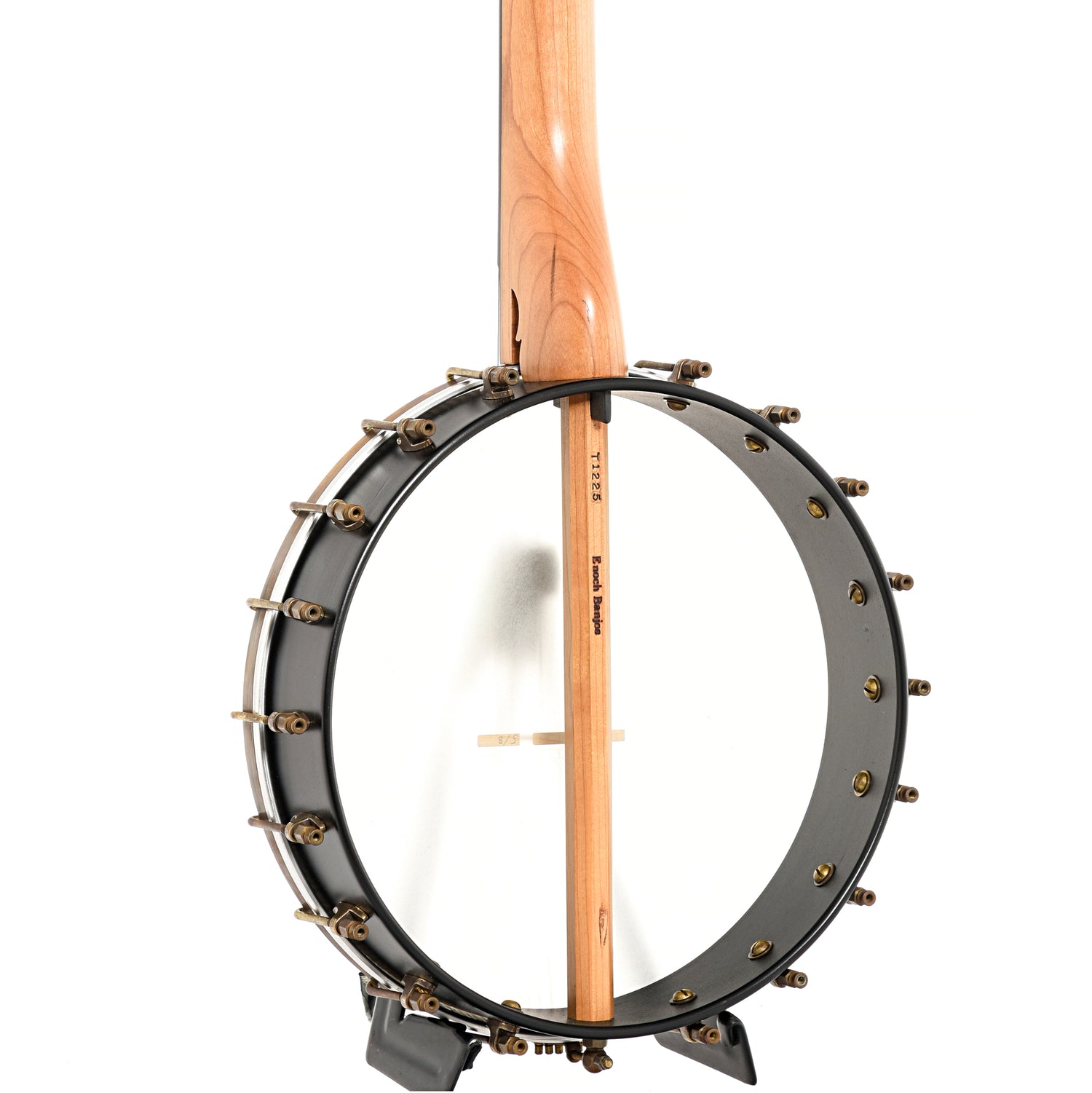 Image 11 of Kevin Enoch Fretless 12" Tradesman Banjo & Gigbag, Antiqued Hardware, Nylgut Strings- SKU# TRM100FL-CNB : Product Type Open Back Banjos : Elderly Instruments