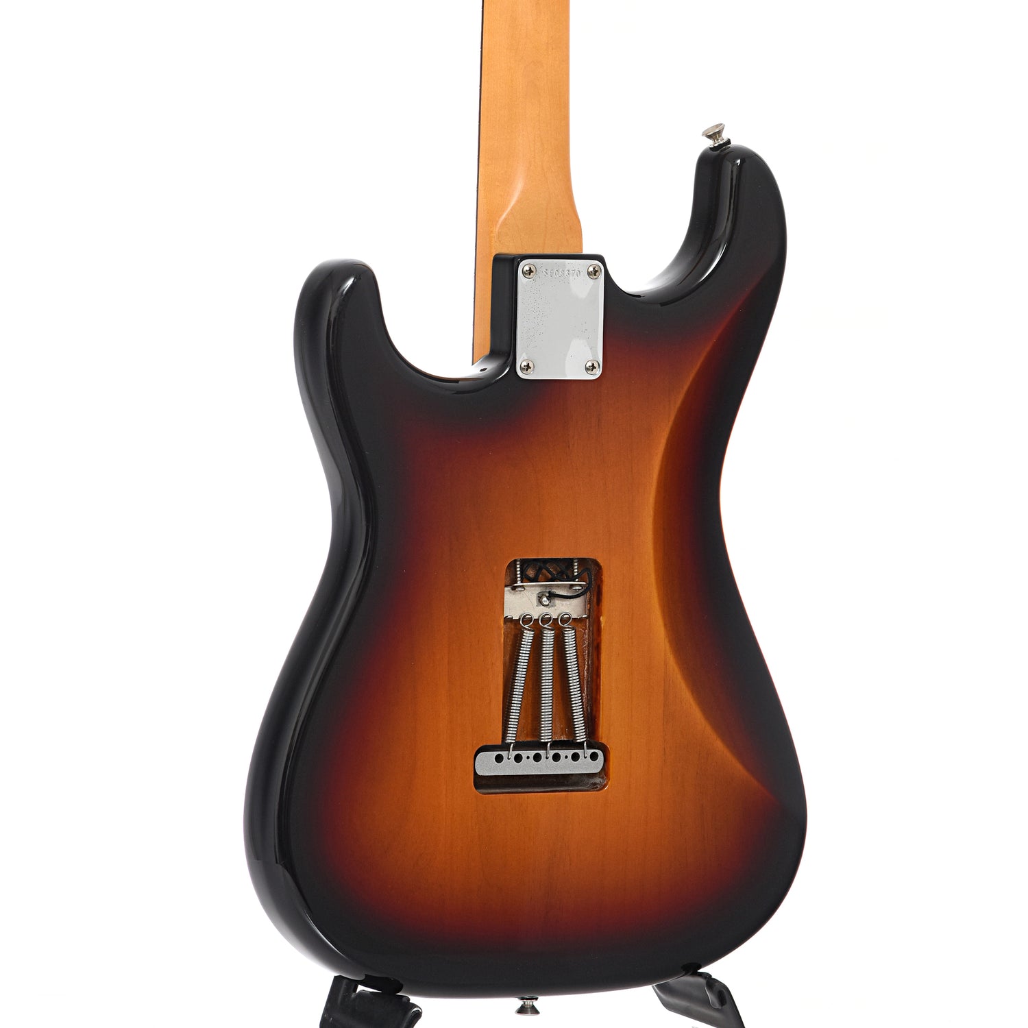 Back and side of Fender John Mayer Stratocaster 