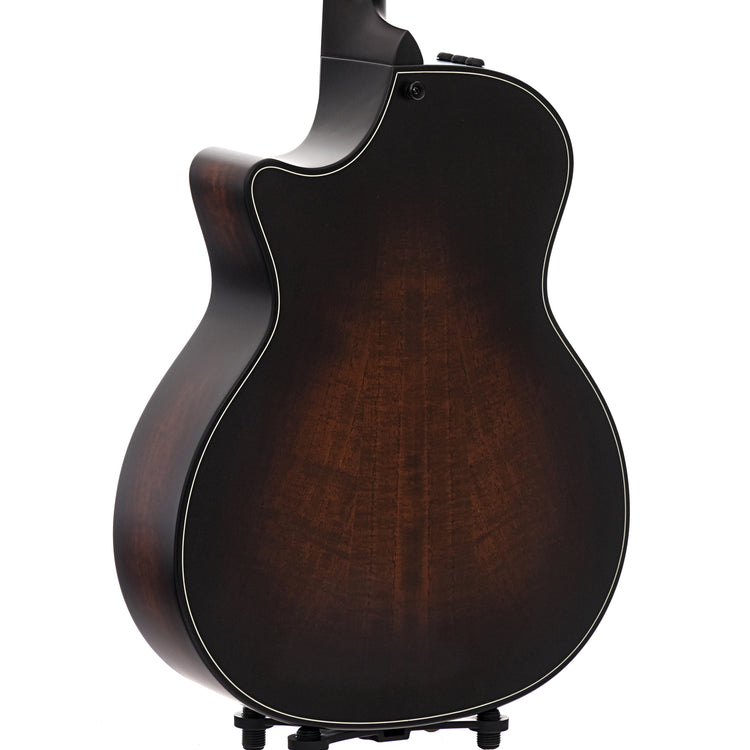 Back and side of Taylor Builder's Edition 324ce Acoustic