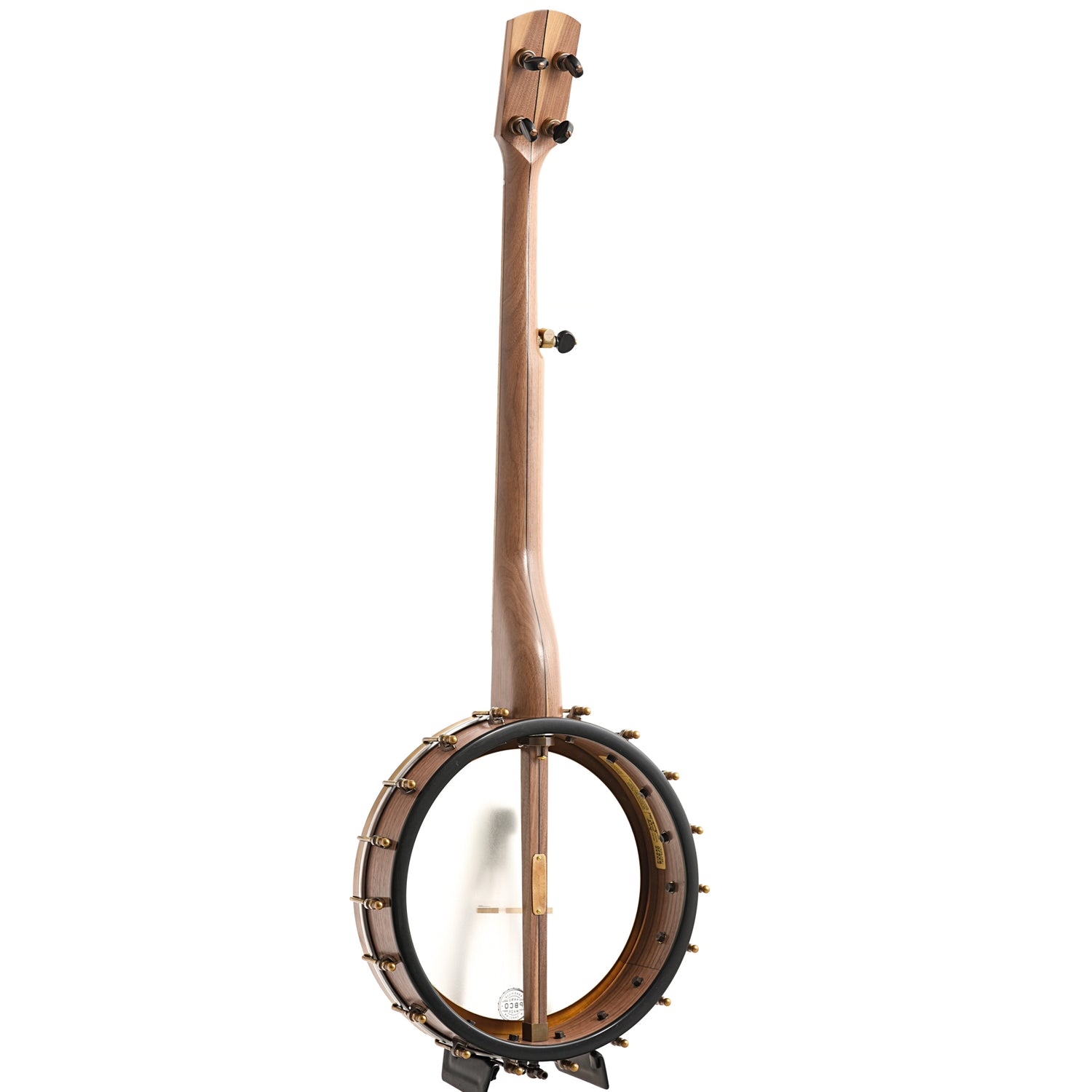 Image 12 of Pisgah Banjo Co. 12" Walnut Dobson Openback Banjo, Short Scale - SKU# PDOB-WSRT : Product Type Open Back Banjos : Elderly Instruments