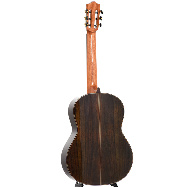 Full back and side of Cordoba C7 Classical Guitar, Cedar Top