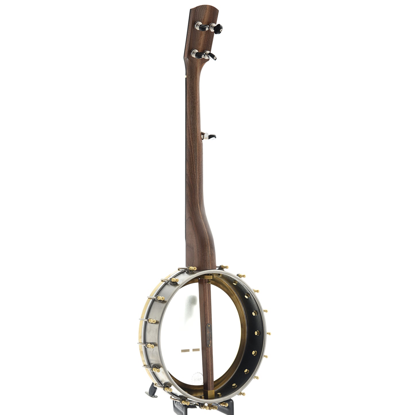 Image 10 of Pisgah 11" Walnut Rambler Dobson Standard A-Scale Openback Banjo - SKU# PRDW11A : Product Type Open Back Banjos : Elderly Instruments