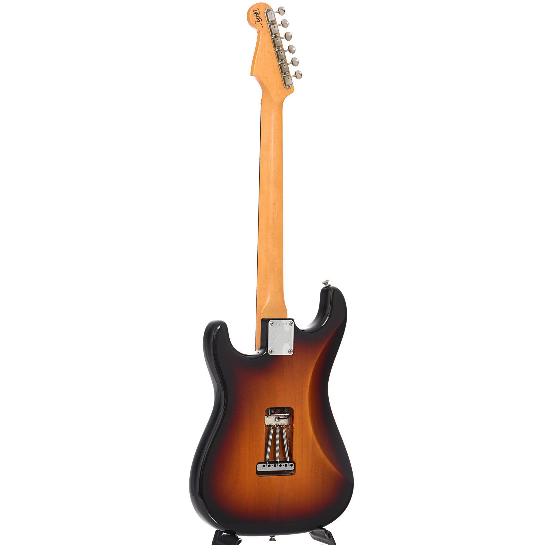 Full back and side of Fender John Mayer Stratocaster 