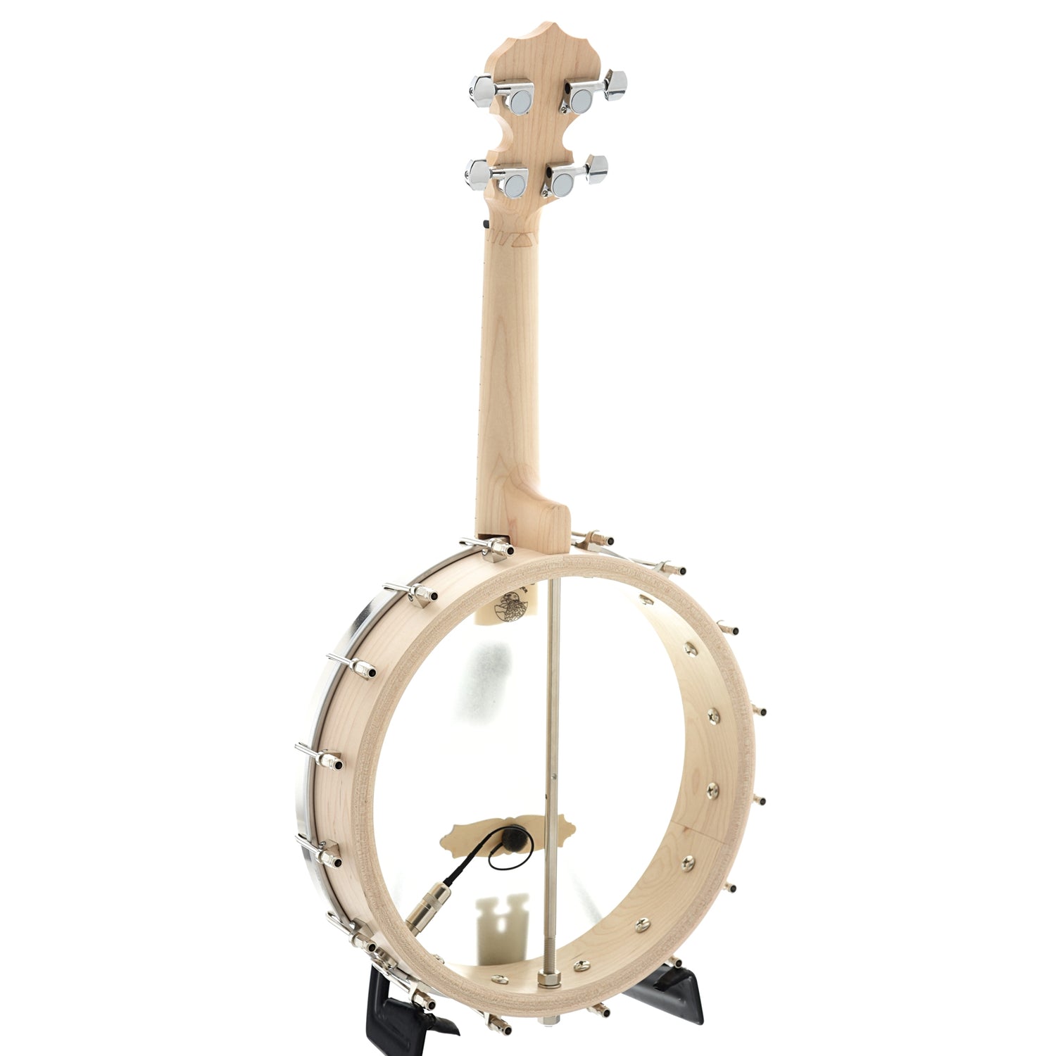 Image 10 of Deering Goodtime Banjo Ukulele, Concert Scale (~15") with Pickup - SKU# GOODUKEKP : Product Type Banjo Ukuleles : Elderly Instruments