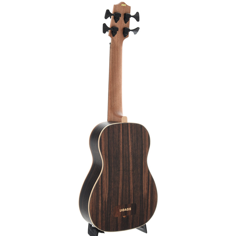 Image 9 of Kala U-Bass Striped Ebony Fretted Mini-Bass, Roundwound Strings, & Gigbag - SKU# UBEBRW : Product Type Acoustic Bass Guitars : Elderly Instruments