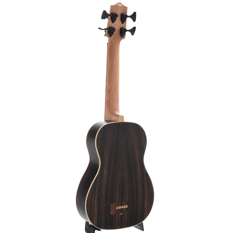 Image 10 of Kala U-Bass Striped Ebony Fretted Mini-Bass with Gigbag - SKU# UBEBY : Product Type Acoustic Bass Guitars : Elderly Instruments