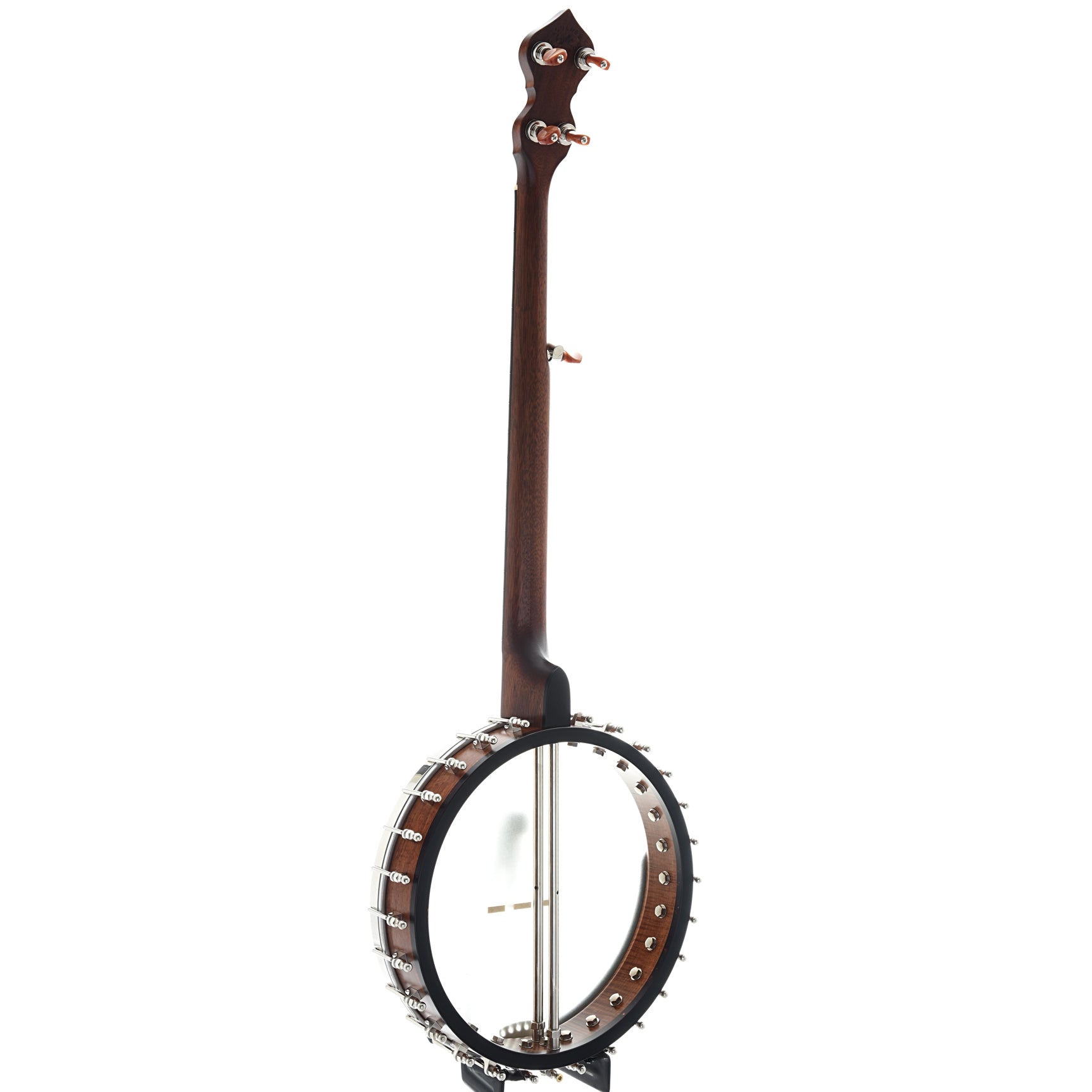 Image 11 of Ome Custom Alpha 12" Openback Banjo & Case, Mahogany - SKU# OMEALPHA-12CUST : Product Type Open Back Banjos : Elderly Instruments