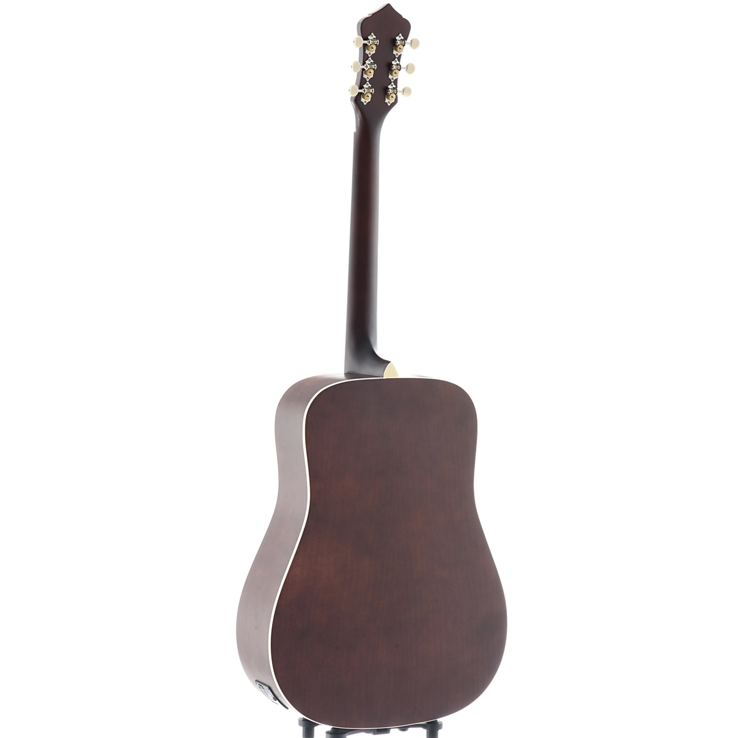Full Back and Side of Recording King Series 11 All Solid Dreadnought Acoustic-Electric Guitar
