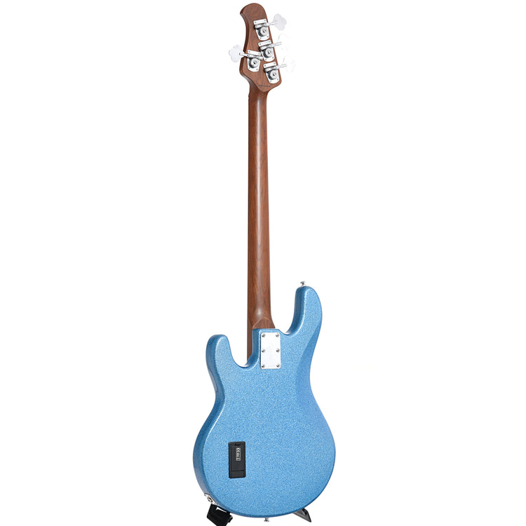 Image 13 of Sterling by Music Man StingRay34 4-String Bass, Blue Sparkle- SKU# RAY34-BSK : Product Type Solid Body Bass Guitars : Elderly Instruments