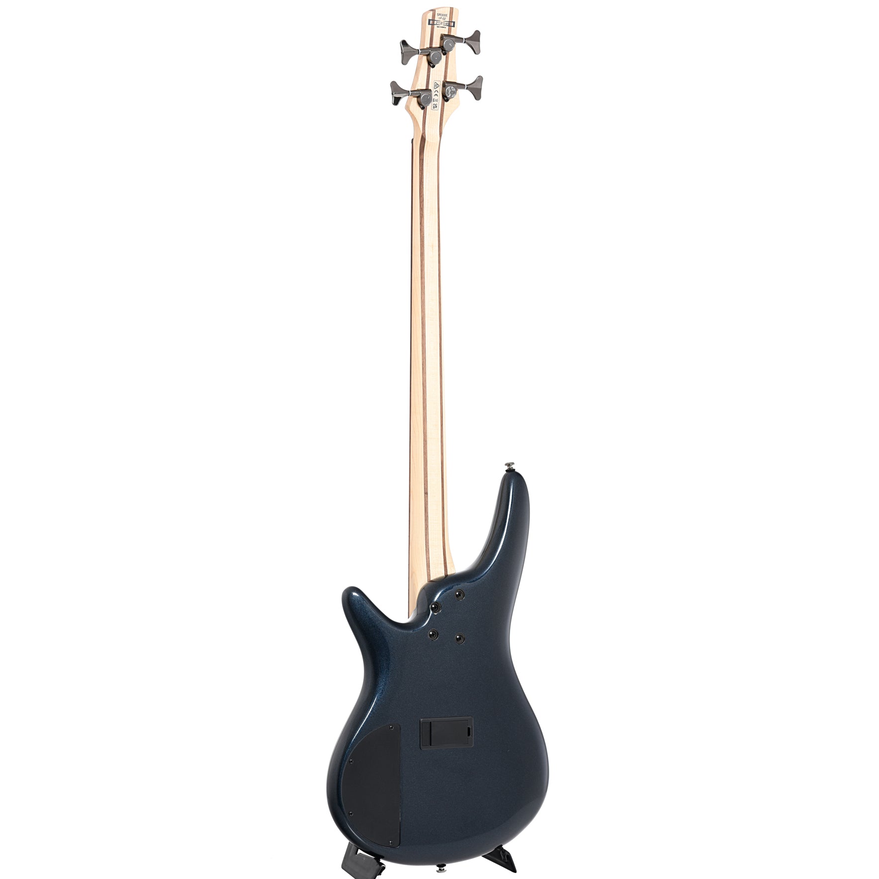 Image 12 of Ibanez SR300E 4-String Bass, Iron Pewter- SKU# SR300E-IPT : Product Type Solid Body Bass Guitars : Elderly Instruments