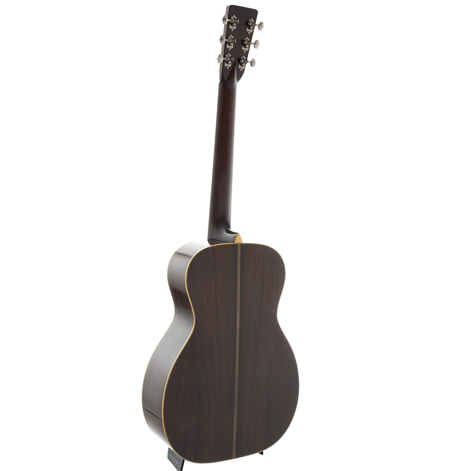 Image 10 of Pre-War Guitars Co. Single-O Herringbone Brazilian Rosewood, Level 1 Aging - SKU# PW0BR : Product Type Flat-top Guitars : Elderly Instruments