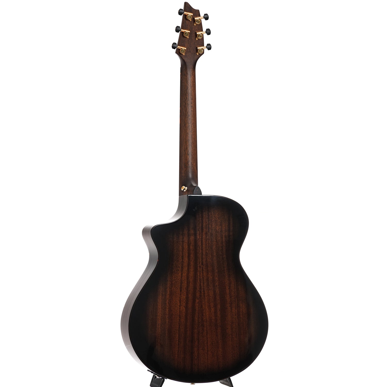 Full back and side of Breedlove Organic Performer Pro Concert Aged Toner CE European-African Mahogany