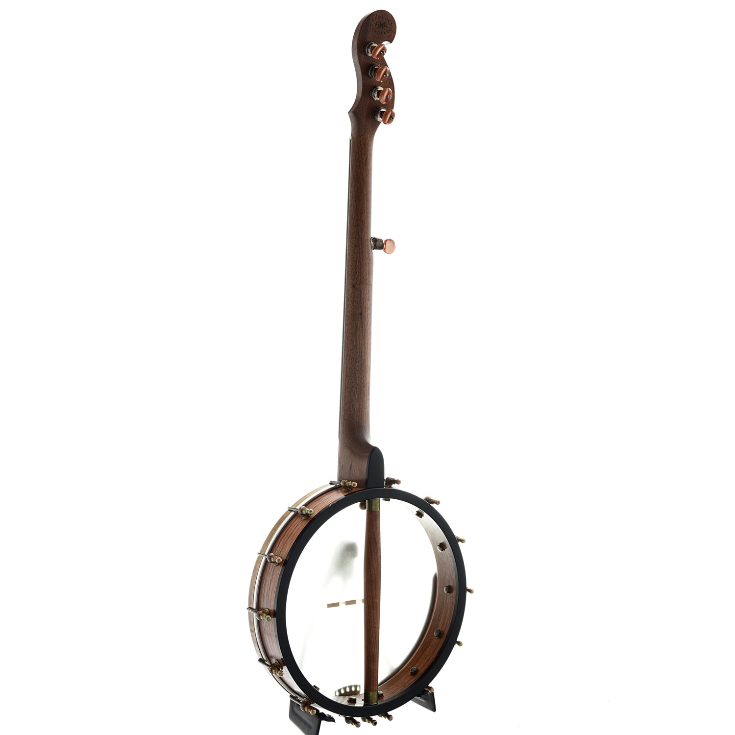 Image 11 of Ome Minstrel Custom Openback Banjo & Case, Walnut Neck & Rim - SKU# OMINST-WALCUST : Product Type Open Back Banjos : Elderly Instruments