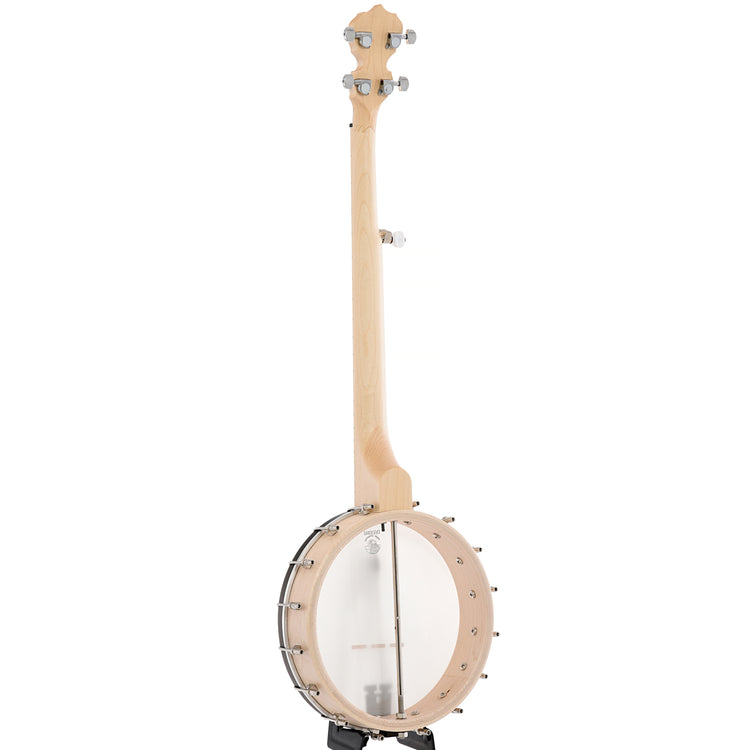 Full back and side of Deering Goodtime Limited Edition Bronze Openback Banjo