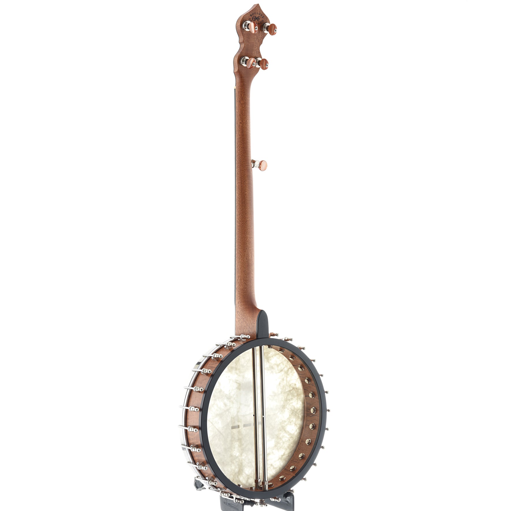 Image 9 of Ome Jubilee 12" Openback Banjo & Case, Mahogany Neck - SKU# JUB-MAH : Product Type Open Back Banjos : Elderly Instruments