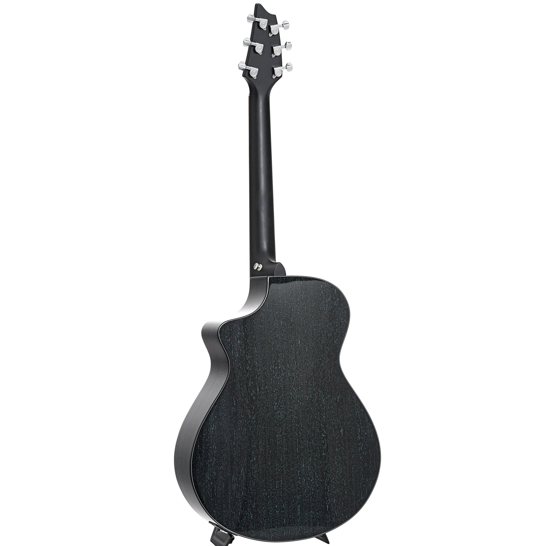 Image 12 of Breedlove Rainforest S Concert Midnight Blue CE African Mahogany - African Mahogany Acoustic-Electric Guitar- SKU# BRF-CTMB : Product Type Flat-top Guitars : Elderly Instruments