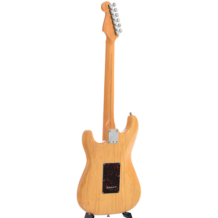 Full back and side of Fender Ash Stratocaster Plus 