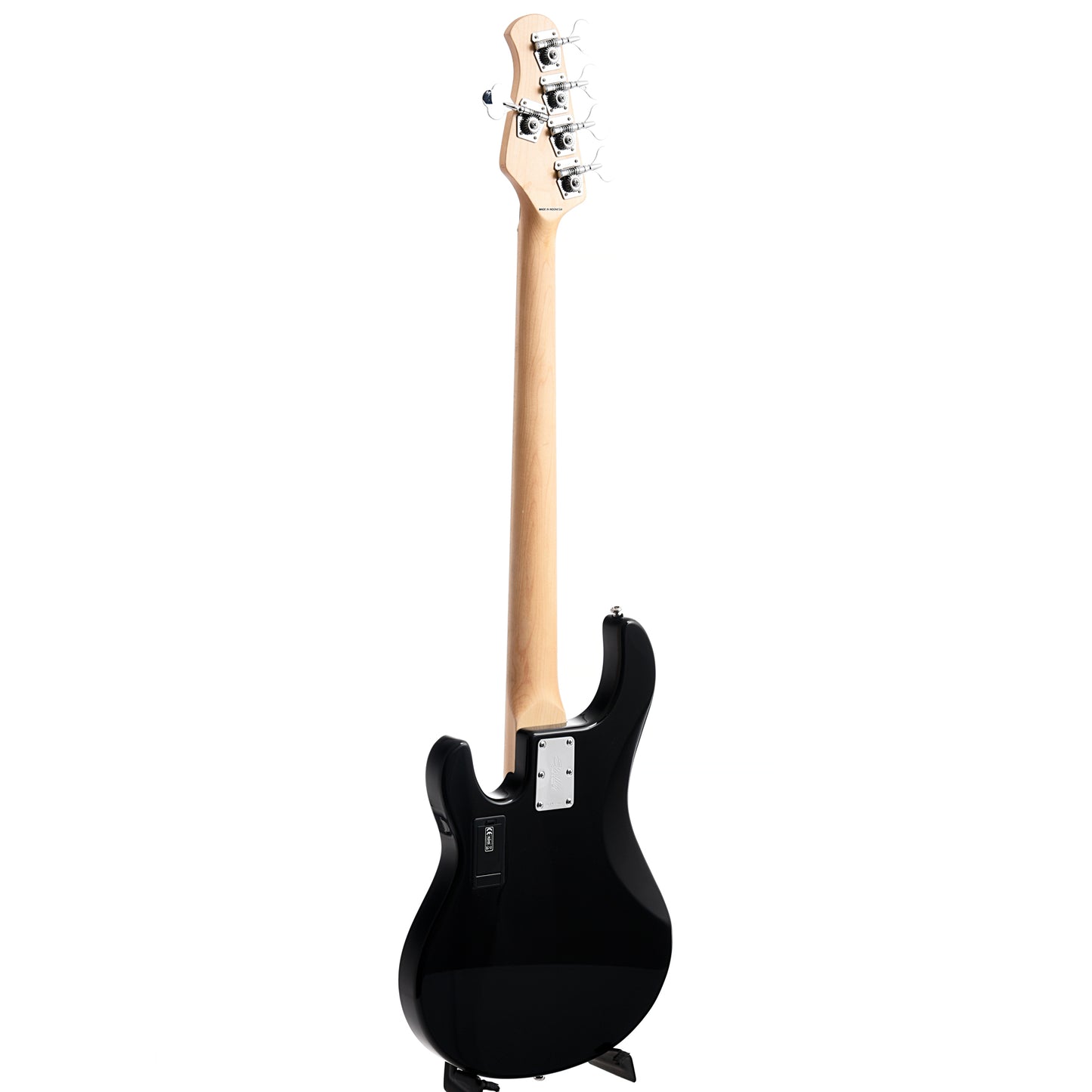 Image 10 of Sterling by Music Man StingRay5 5 String Bass, Black Finish - SKU# RAY5-BK : Product Type Solid Body Bass Guitars : Elderly Instruments