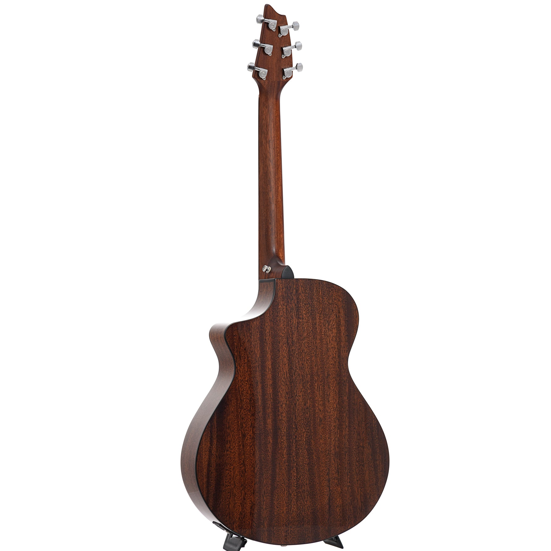 Full back and side of Breedlove Eco Collection Discovery S Concert CE European-African Mahogany