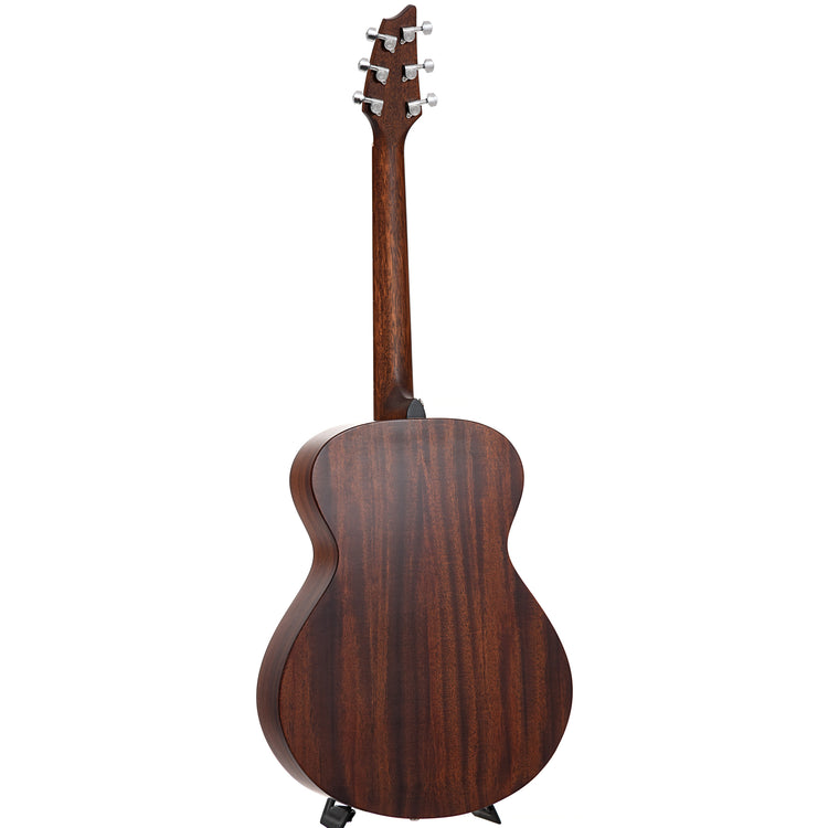 Full back and side of Breedlove Eco Collection Discovery S Concert LH European-African Mahogany