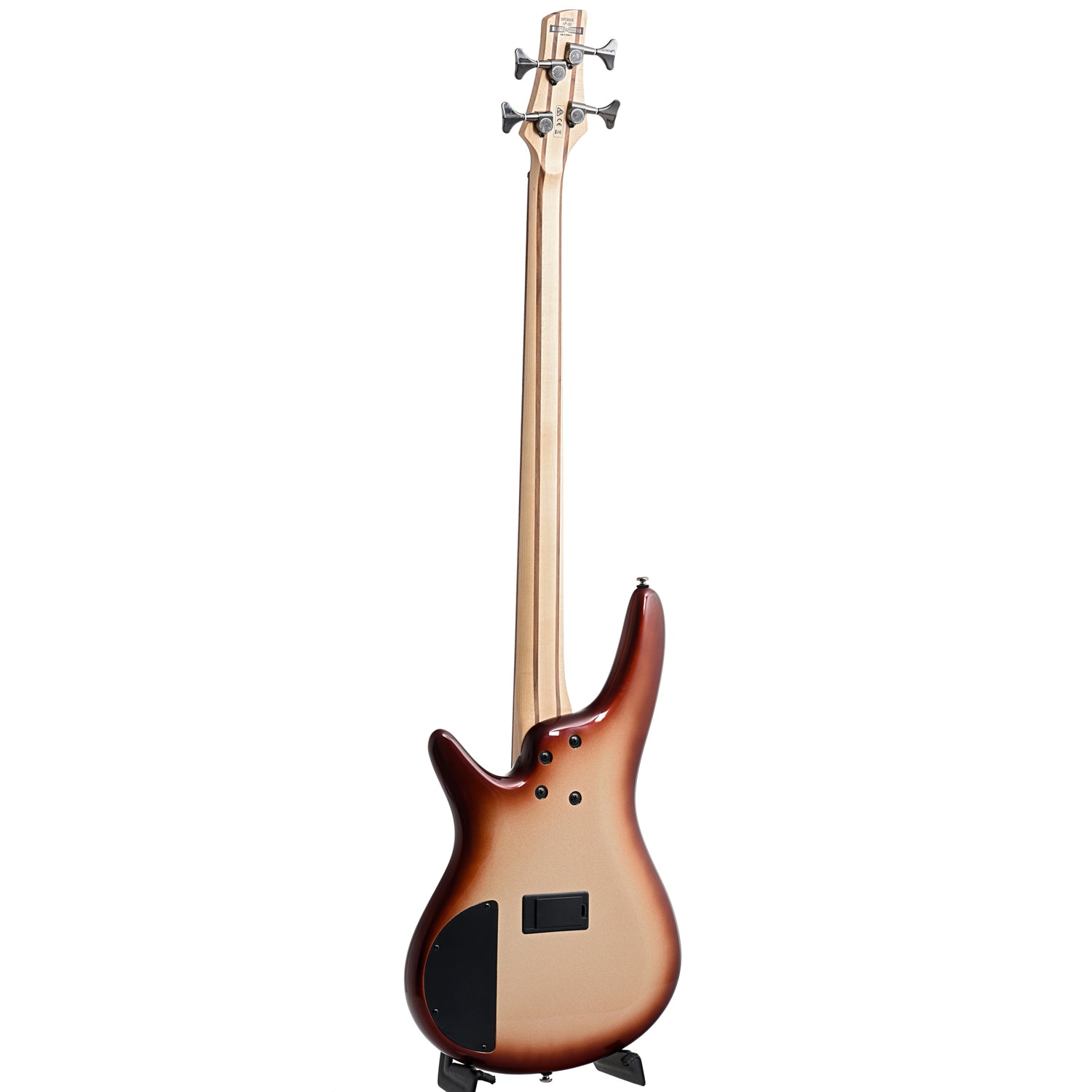 Image 12 of Ibanez SR300E 4-String Bass, Charred Champagne Burst - SKU# SR300E-CCB : Product Type Solid Body Bass Guitars : Elderly Instruments