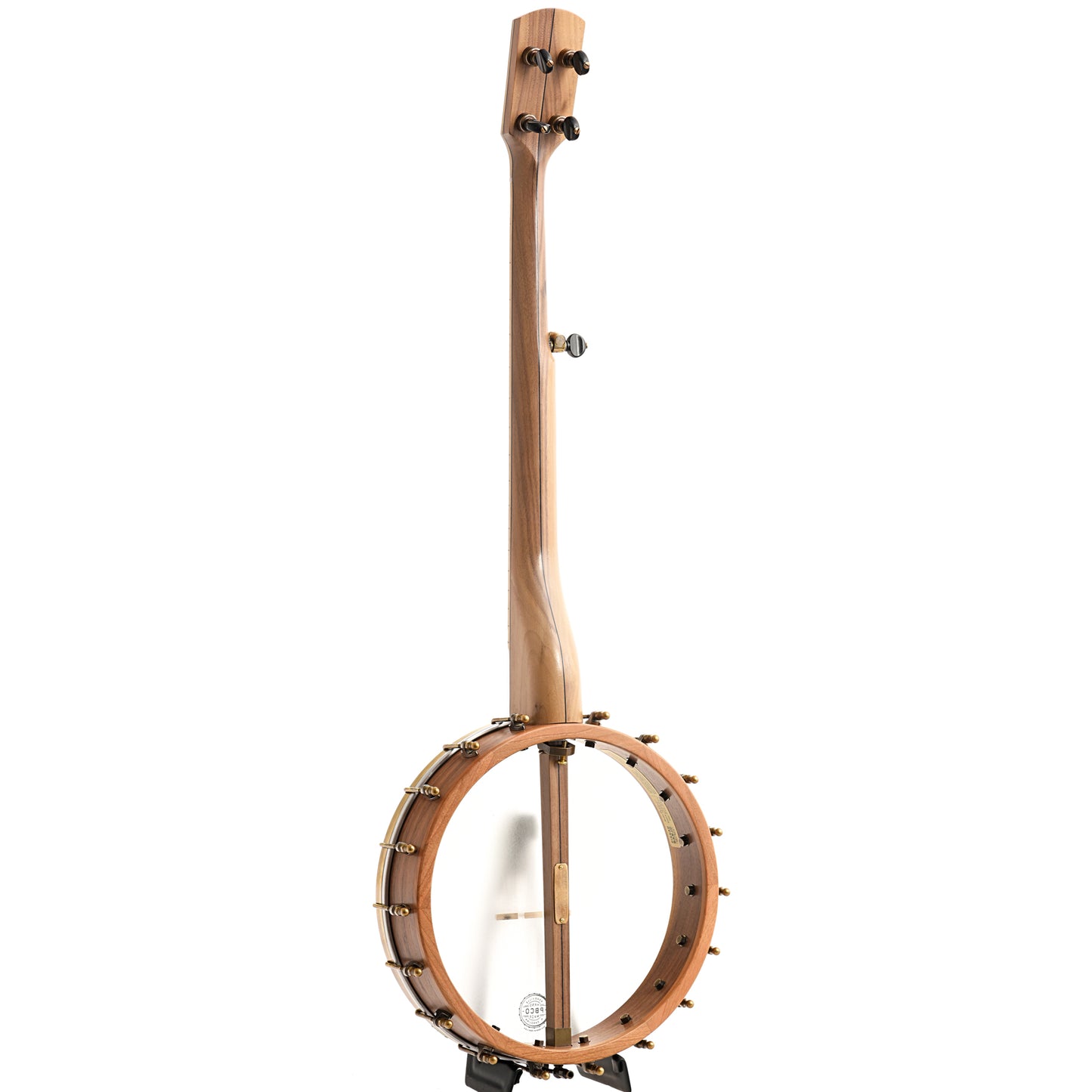 Image 12 of Pisgah Banjo Co. 12" Walnut Possum Openback Banjo, Standard Scale - SKU# PP12S-WAL : Product Type Open Back Banjos : Elderly Instruments