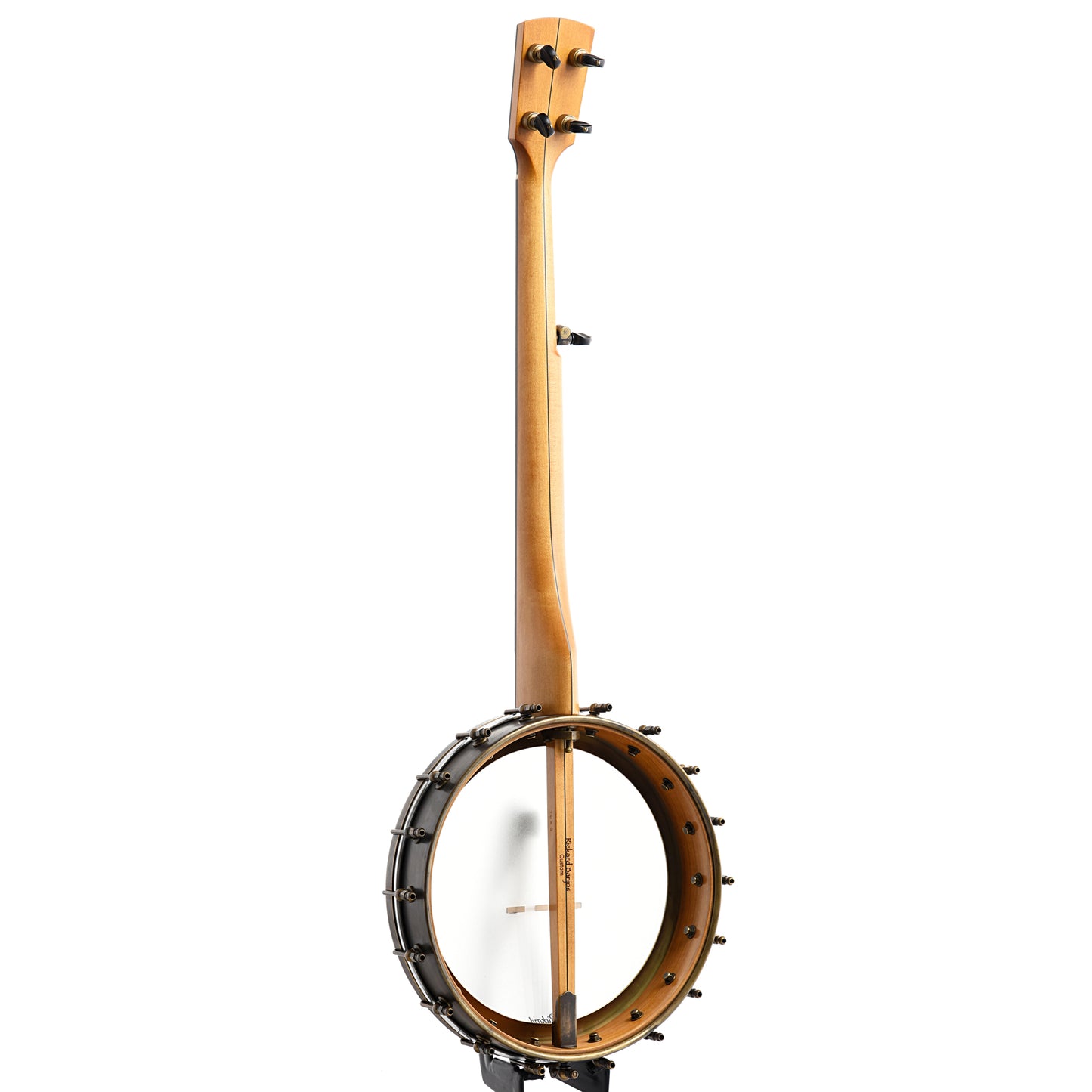 Image 11 of Rickard 12" Dobson Banjo with Spunover Rim & Case - SKU# RICKSPUN-MPL : Product Type Open Back Banjos : Elderly Instruments