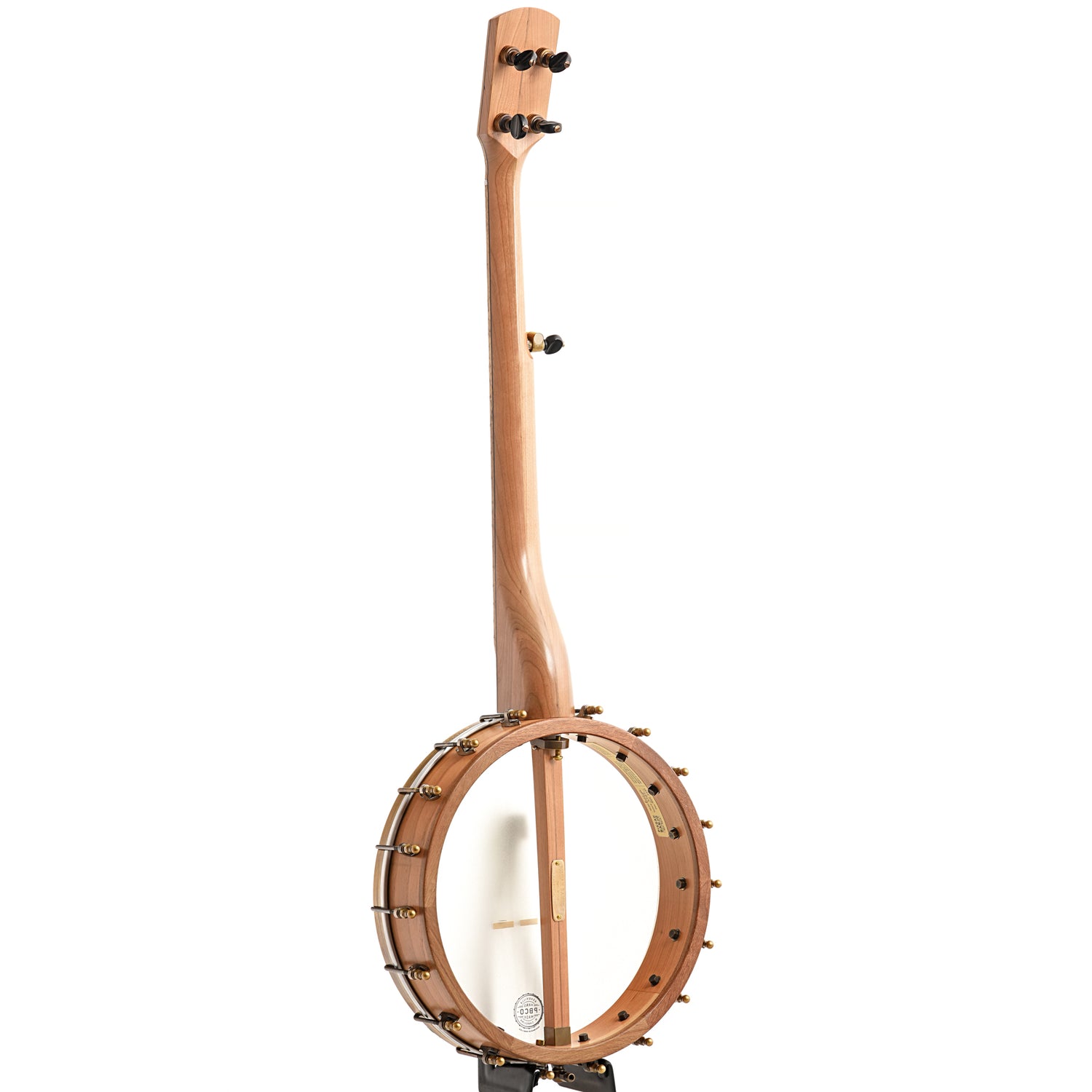 Image 12 of Pisgah Banjo Co. 12" Cherry Possum Openback Banjo, Short Scale - SKU# PP12SHORT-CB : Product Type Open Back Banjos : Elderly Instruments