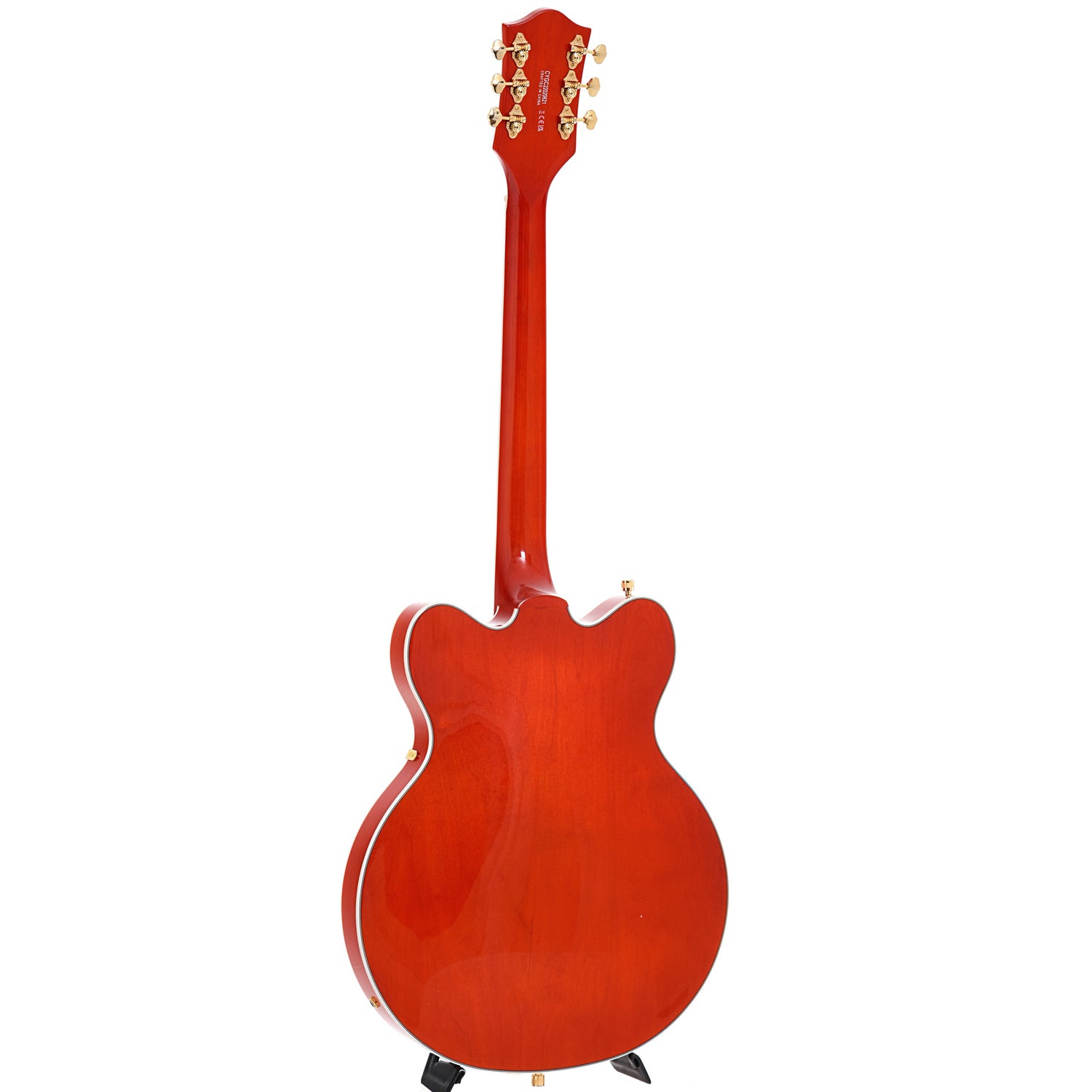 Image 12 of Gretsch G5422TG Electromatic Classic Hollow Body Double Cut with Bigsby, Orange Stain- SKU# G5422TG-ORN : Product Type Hollow Body Electric Guitars : Elderly Instruments