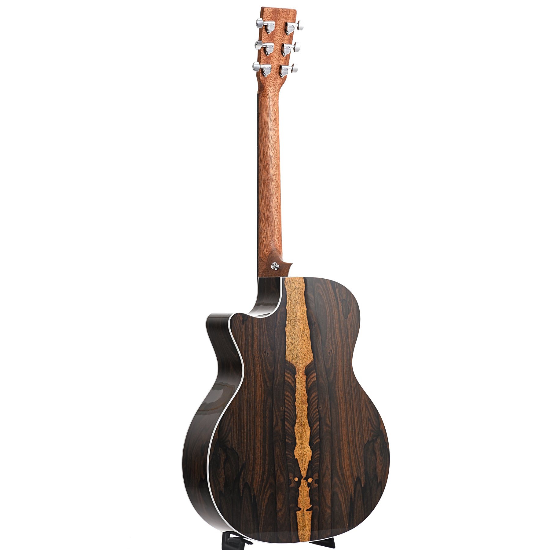 Full Back and Side of Martin GPC-13E Ziricote Cutaway Guitar 