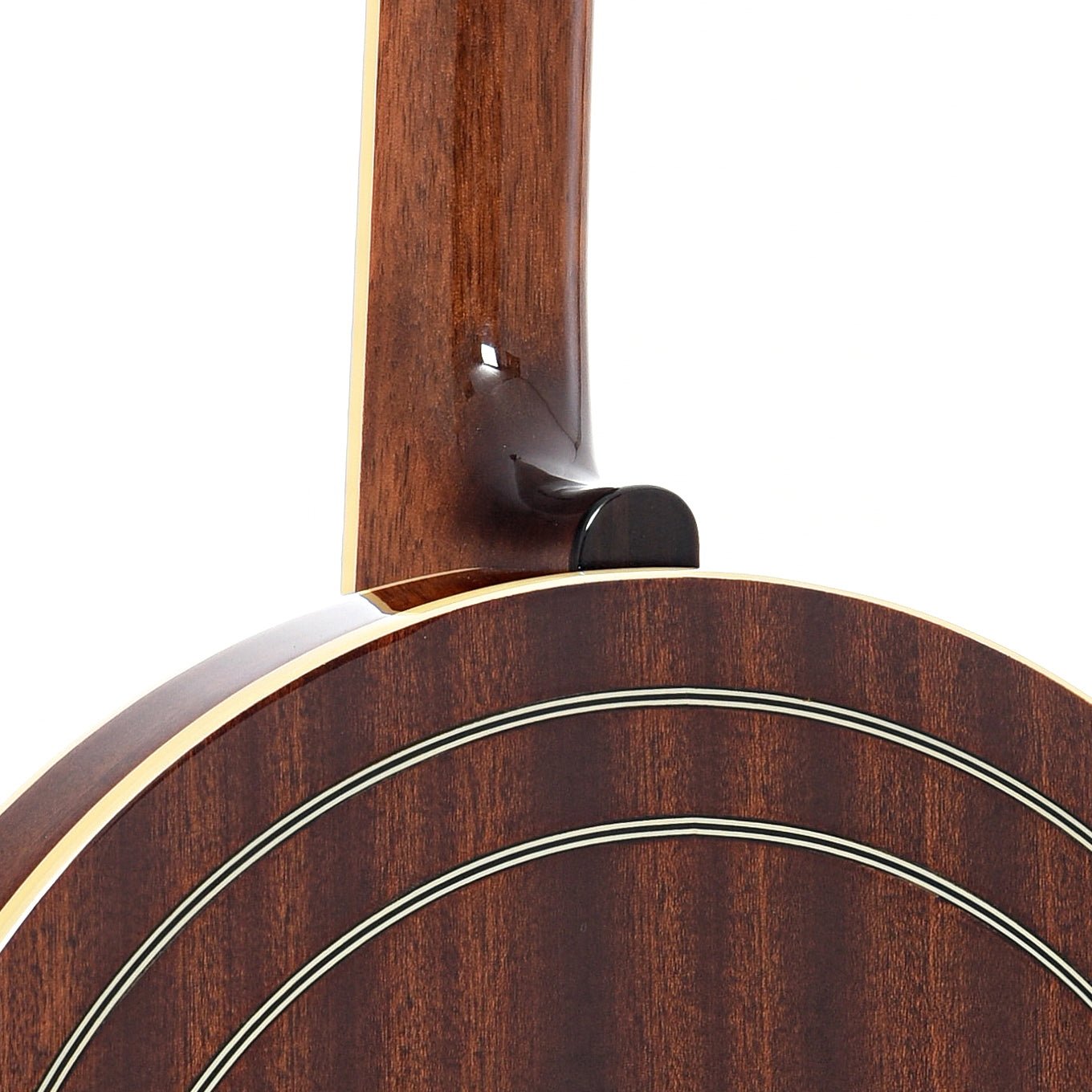 Heel of of RECORDING KING ELITE 76 HEARTS & FLOWERS RESONATOR BANJO
