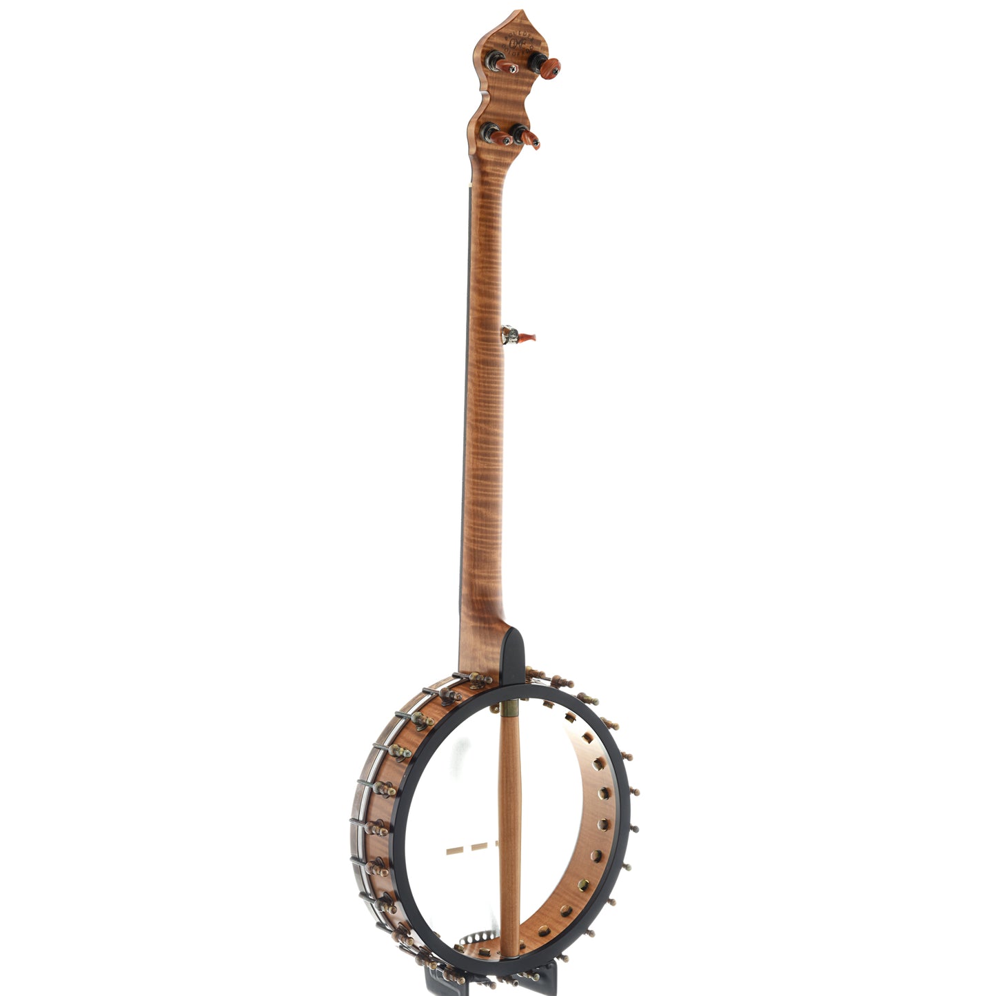 Image 11 of Ome Flora 11" Openback Banjo & Case, Curly Maple - SKU# FLORA-CMPL11 : Product Type Open Back Banjos : Elderly Instruments