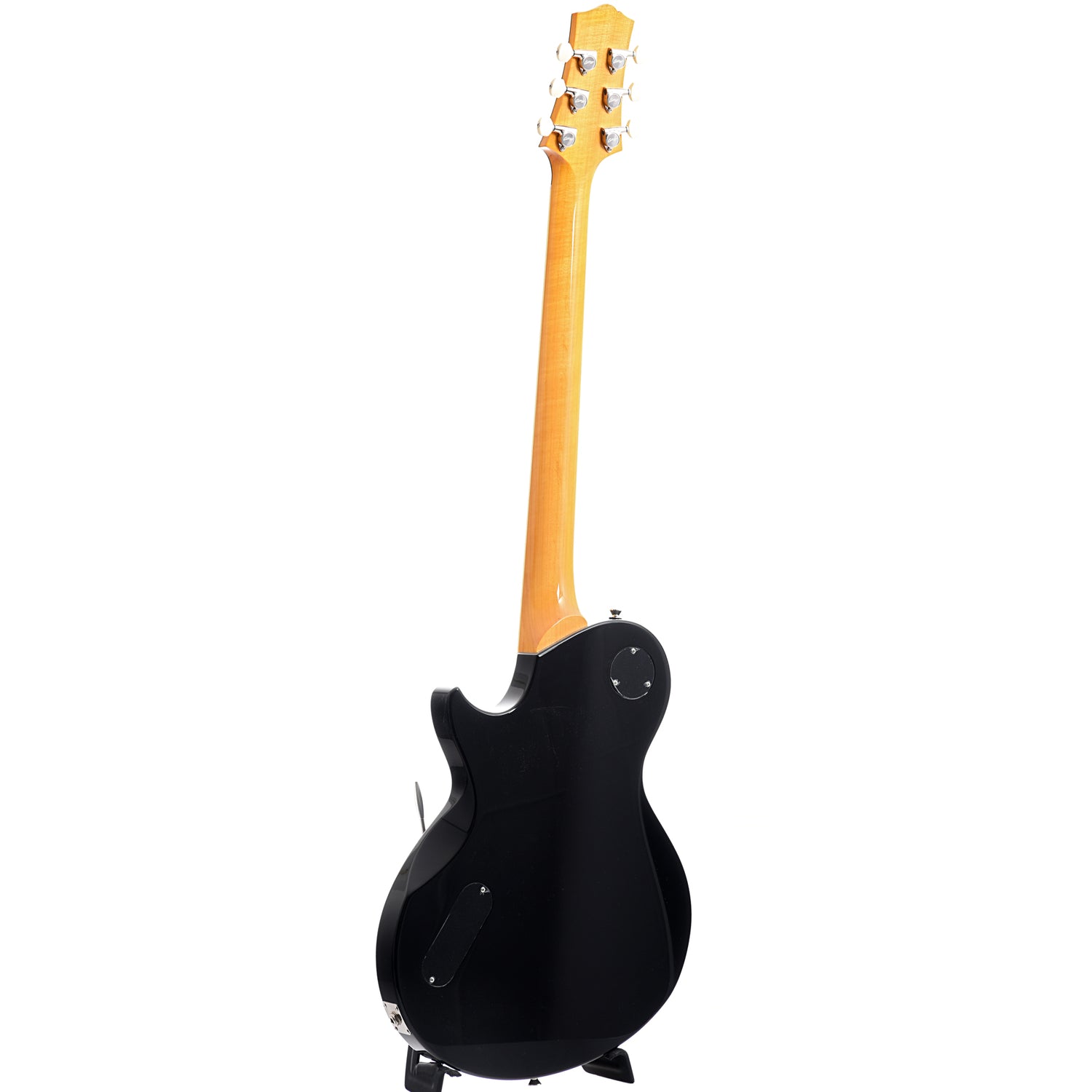 Image 13 of Collings 360 Baritone & Case, Jet Black, Bound Fingerboard - SKU# 360BAR-BLKIV : Product Type Solid Body Electric Guitars : Elderly Instruments