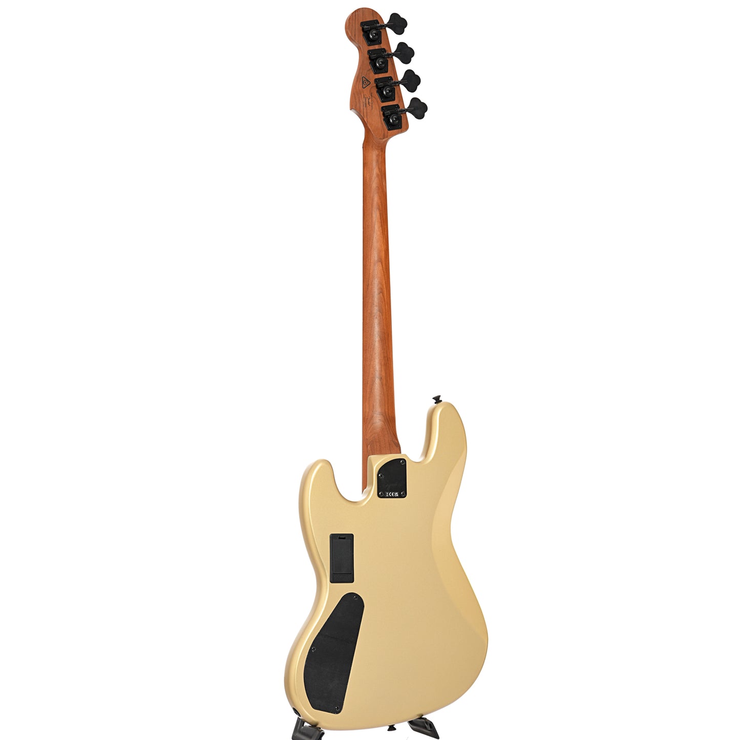 Image 12 of Squier Contemporary Active Jazz Bass HH, Shoreline Gold- SKU# SCAJBHHGLD : Product Type Solid Body Bass Guitars : Elderly Instruments