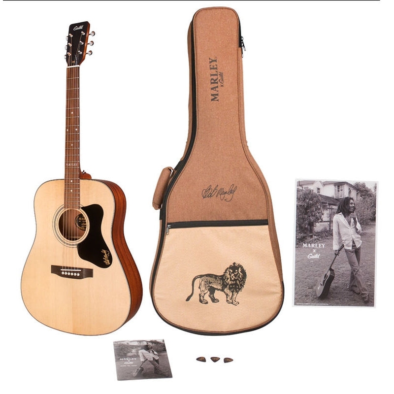 Image 16 of Guild Bob Marley A-20 Guitar & Gigbag - SKU# GWA20-MARLEY : Product Type Flat-top Guitars : Elderly Instruments