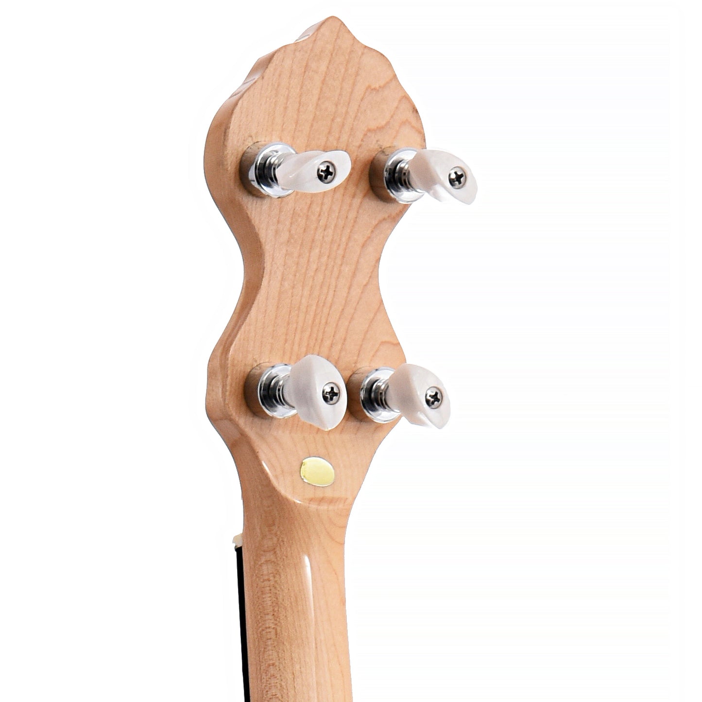Back Headstock of Gold Tone CC-Carlin 12" Openback Banjo 