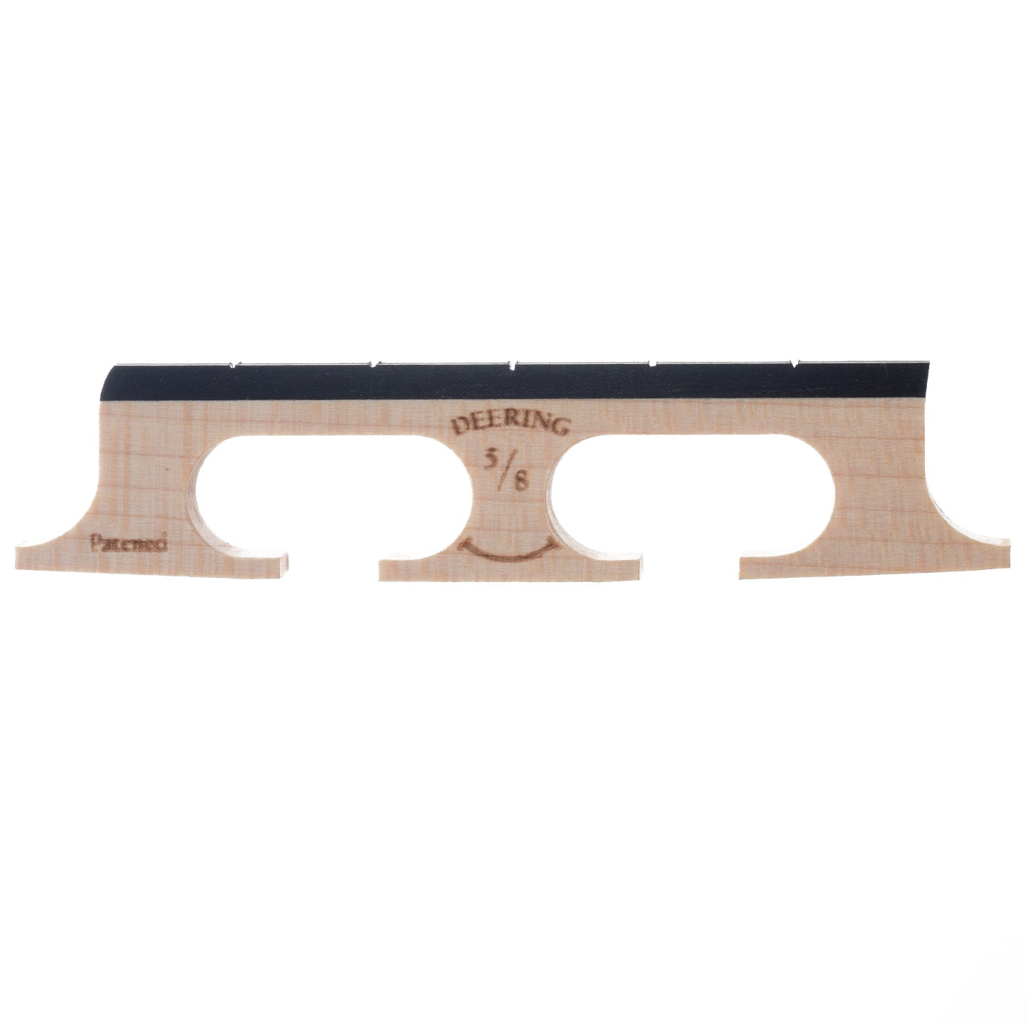 Image 2 of Deering Crowe-Spaced 5/8" Smile Banjo Bridge, with Curved Feet - SKU# BDS58C : Product Type Accessories & Parts : Elderly Instruments
