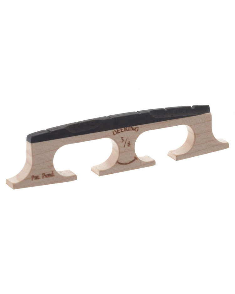 Image 1 of Deering Smile 6-String Banjo Bridge with Curved Feet, 5/8" - SKU# BDS6-58 : Product Type Accessories & Parts : Elderly Instruments