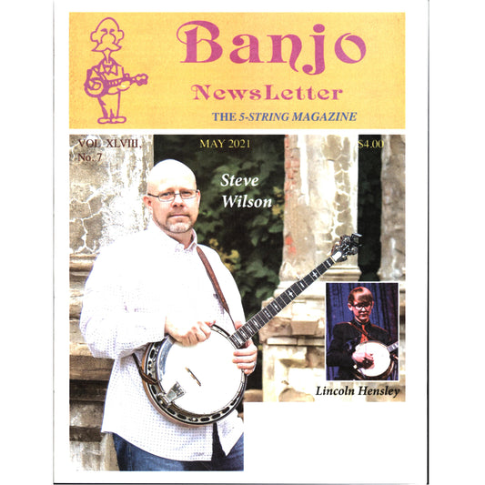 Image 1 of Banjo Newsletter - May 2021 Vol. XLVIII, No. 7 - SKU# BN-202105 : Product Type Media : Elderly Instruments