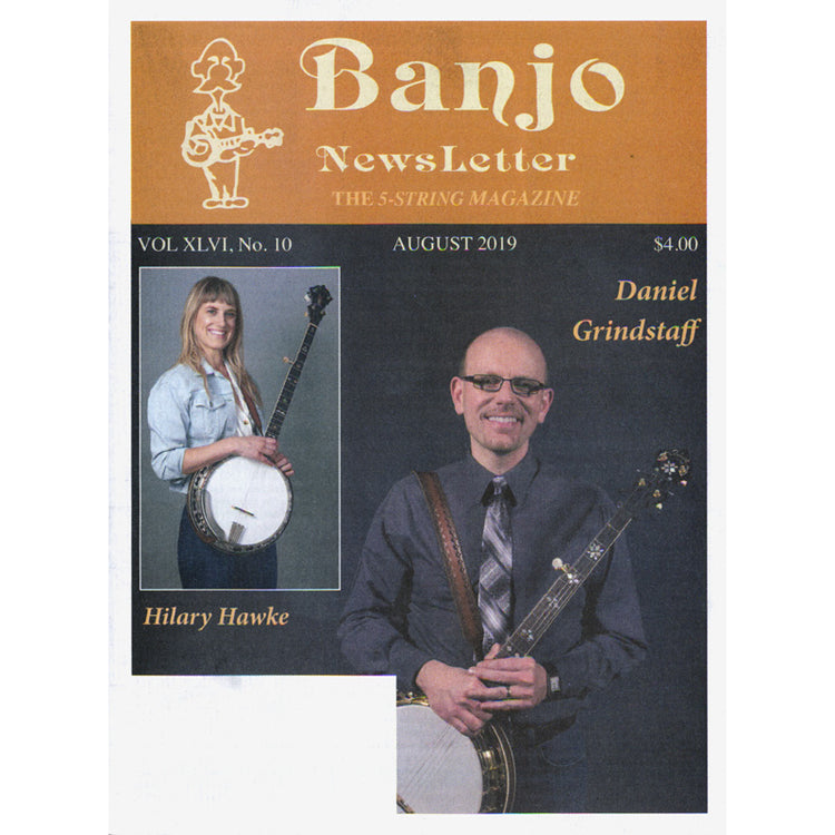 Image 1 of Banjo Newsletter - August 2019 Vol XLVI, No. 10 - SKU# BN-201908 : Product Type Media : Elderly Instruments