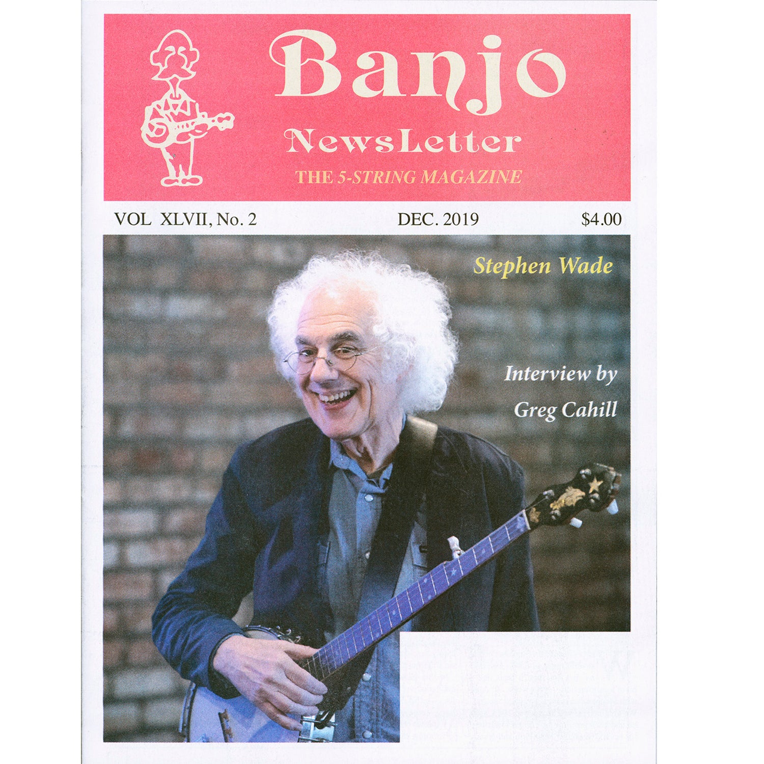 Image 1 of Banjo Newsletter - December 2019 Vol. XLVII, No. 2 - SKU# BN-201912 : Product Type Media : Elderly Instruments