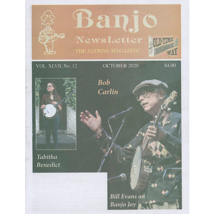 Image 1 of Banjo Newsletter - October 2020, Vol. XLVII, No. 12 - SKU# BN-202010 : Product Type Media : Elderly Instruments