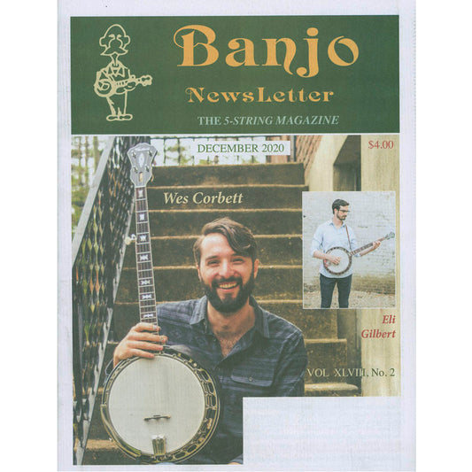 Image 1 of Banjo Newsletter - December 2020, Vol. XLVIII, No. 2 - SKU# BN-202012 : Product Type Media : Elderly Instruments